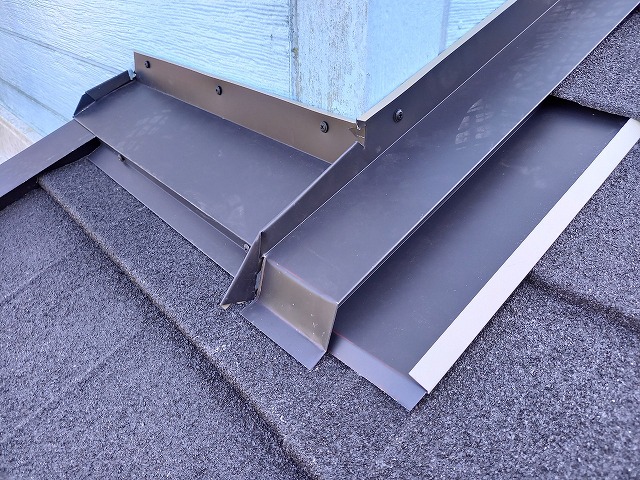 雨押え水切り板金加工